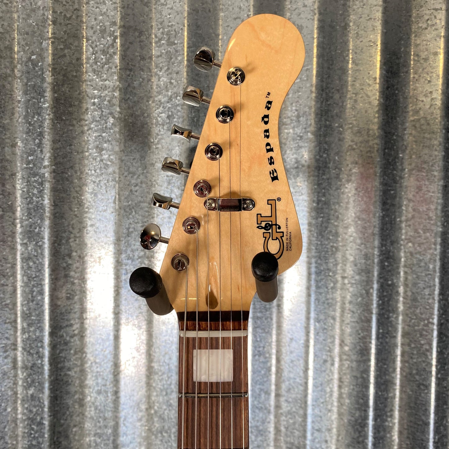 G&L USA CLF Research Espada HH Honeyburst Guitar & TKL Case #8087