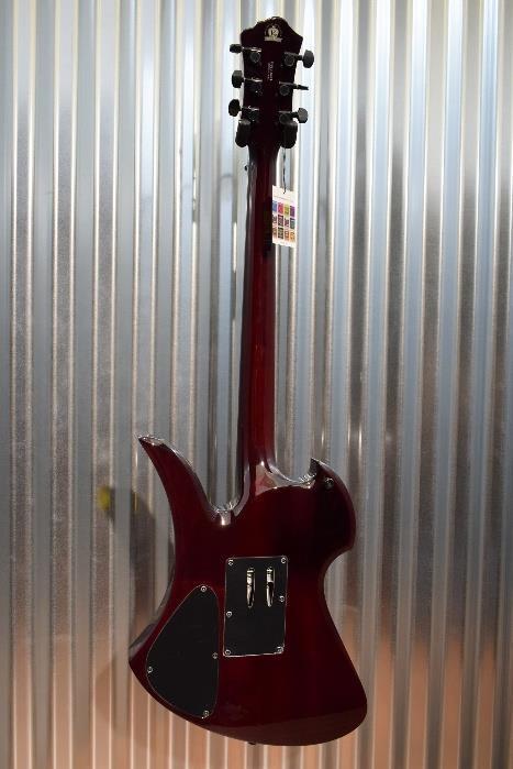 BC Rich MK7 Mockingbird Transparent Black Cherry Guitar & B.C. Gig Bag #681