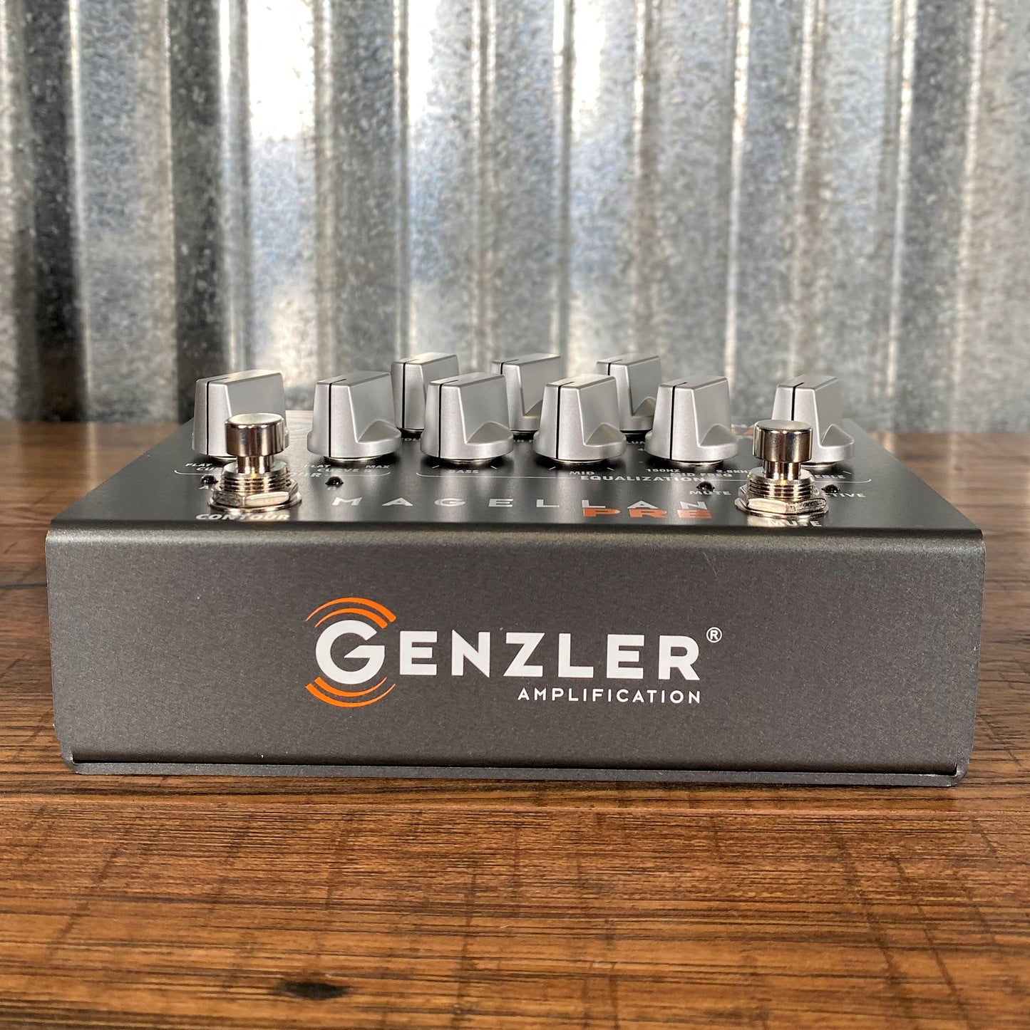 Genzler Amplification Magellan Pre Preamp Direct Out EQ Bass Effect Pedal