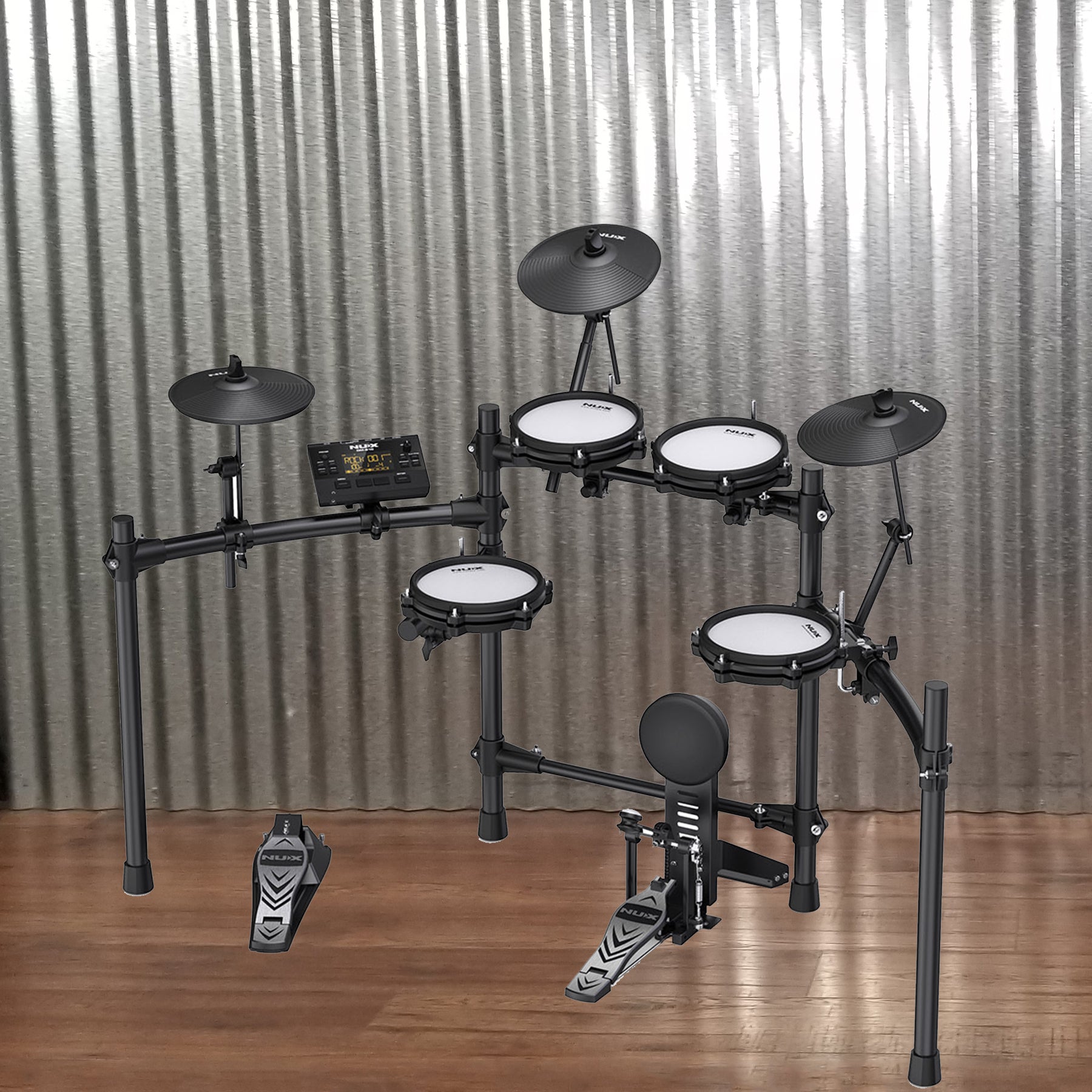 NUX DM-210 Mesh Head Full Digital DrumNUX DM-210 Mesh Head Full Digital Drum  