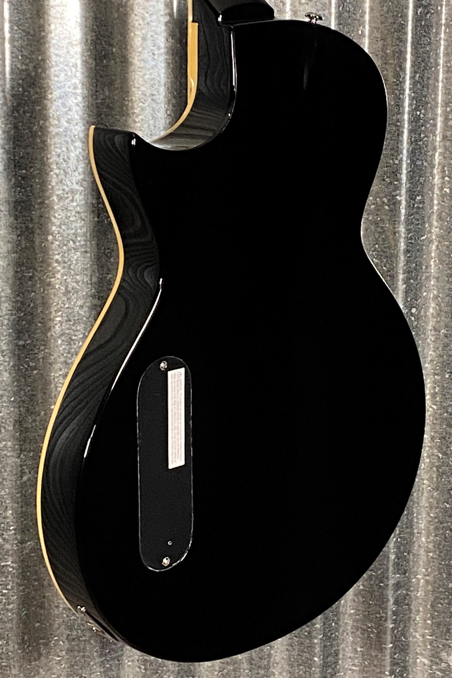 ESP LTD Thinline TL-6 Acoustic Electric Black Guitar LTL6BLK #1248 Used