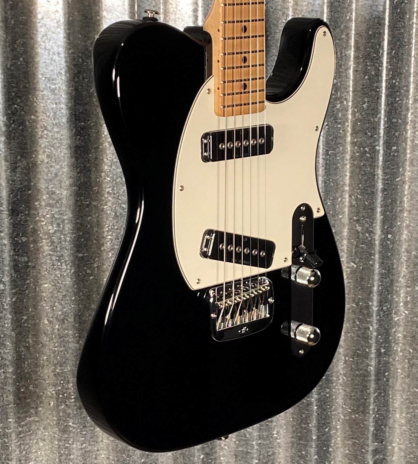 G&L USA ASAT Special Jet Black Guitar & Bag #5179 Used