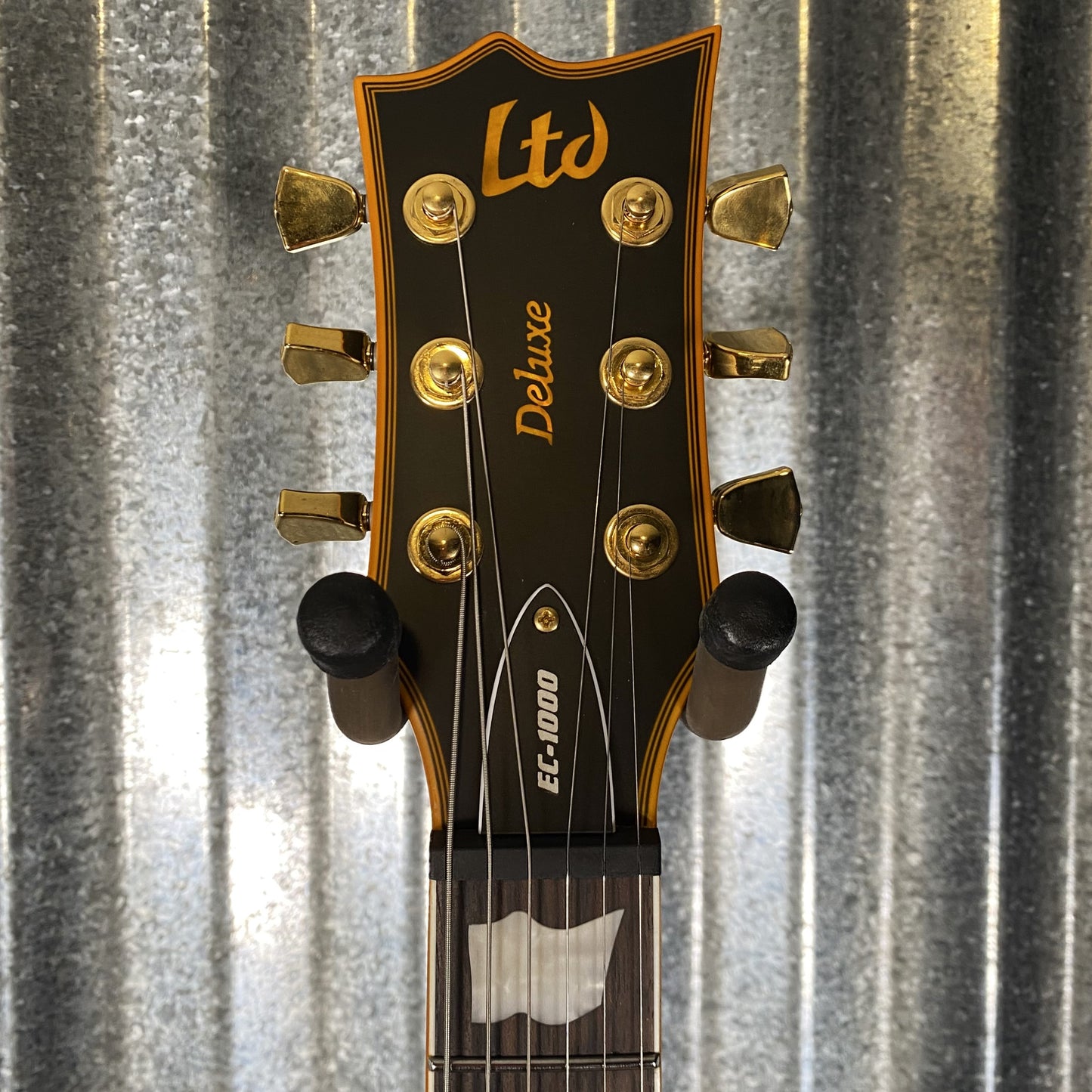 ESP LTD EC-1000 Duncan Eclipse Seymour Duncan Vintage Black Guitar LEC1000VBD #1338 Used