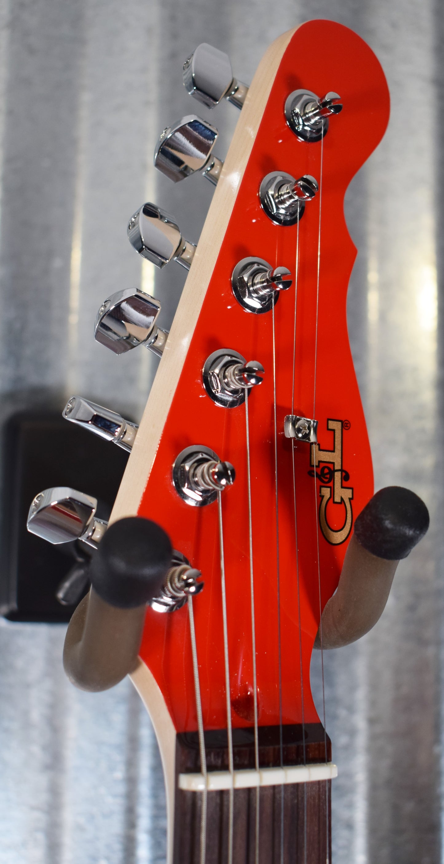 G&L USA ASAT Classic Rally Red Rosewood Satin Neck Guitar & Case #5217