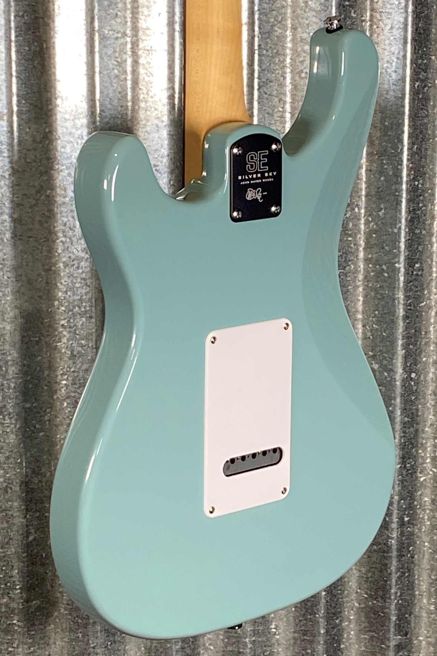 PRS Paul Reed Smith SE Silver Sky Stone Blue Guitar & Bag #5445