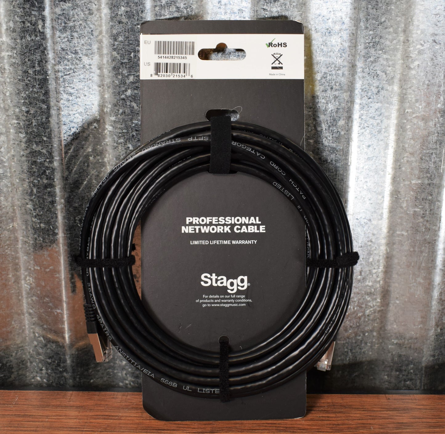 Stagg NCC10RJ 10m 33ft CAT6 SFTP RJ45 Cable