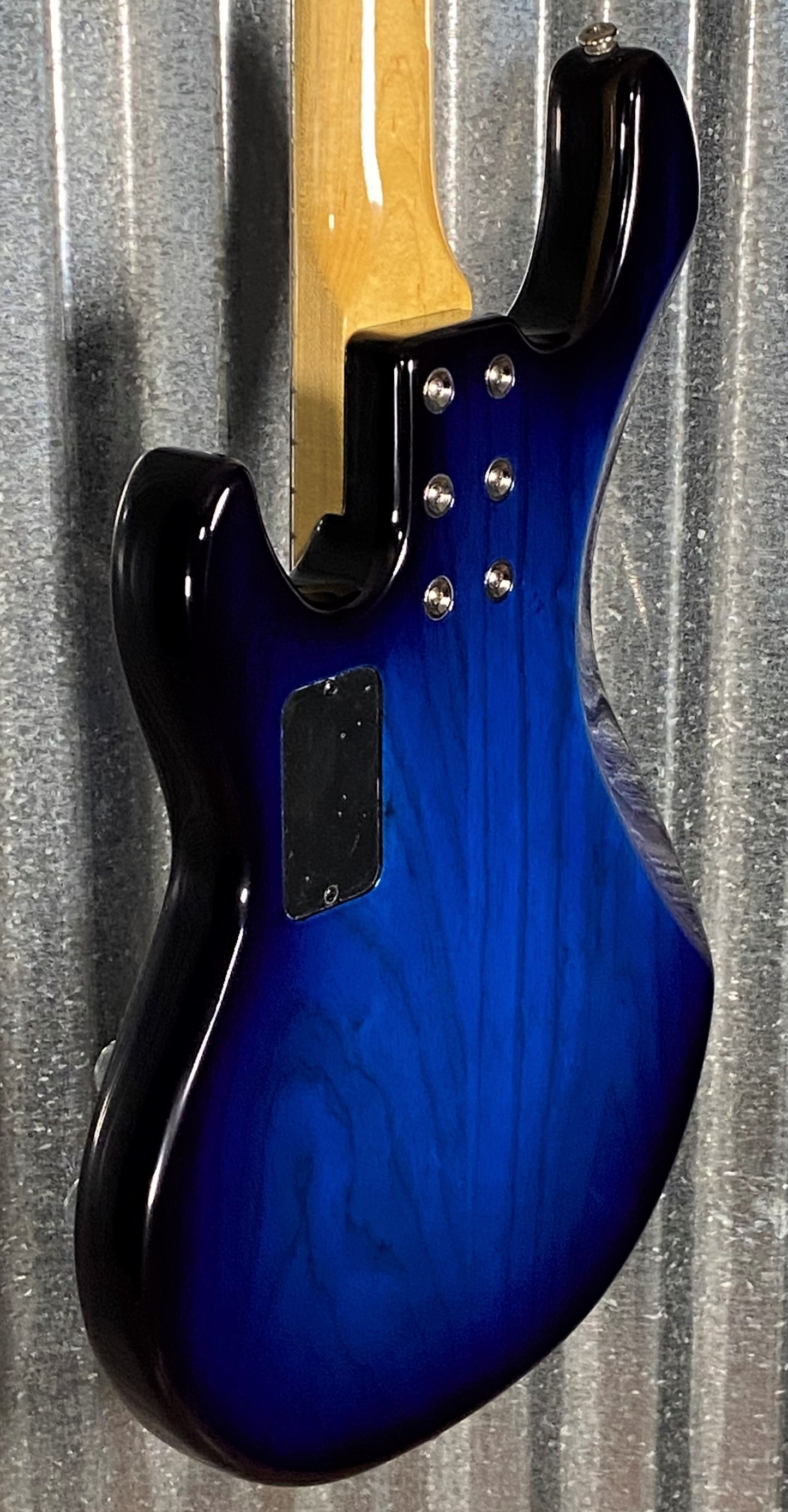 G&L USA CLF L-2500 S750 Blueburst 5 String Bass & Case #3314