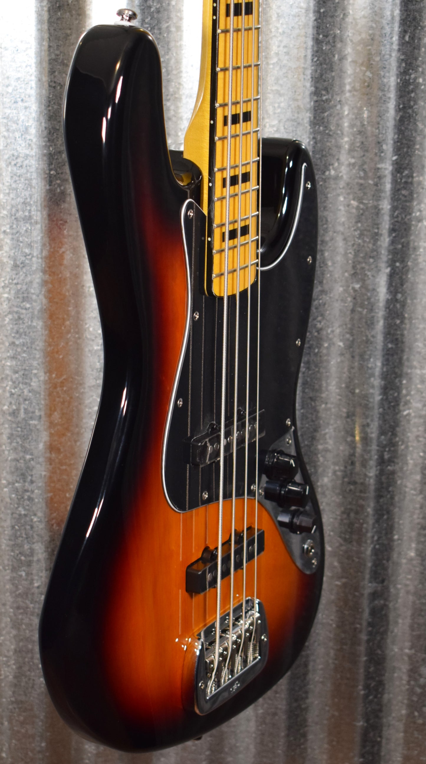 G&L Tribute JB 4 String Jazz Bass 3 Tone Sunburst #1209 For Parts Only