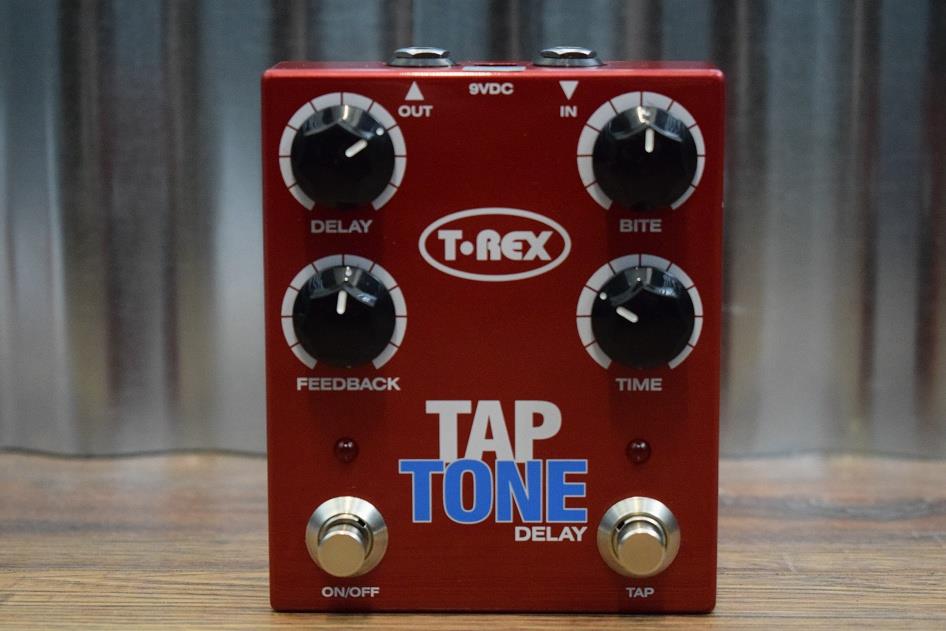 T-Rex Engineering Tap Tone Tap Tempo Delay Guitar Effects Pedal Demo #152