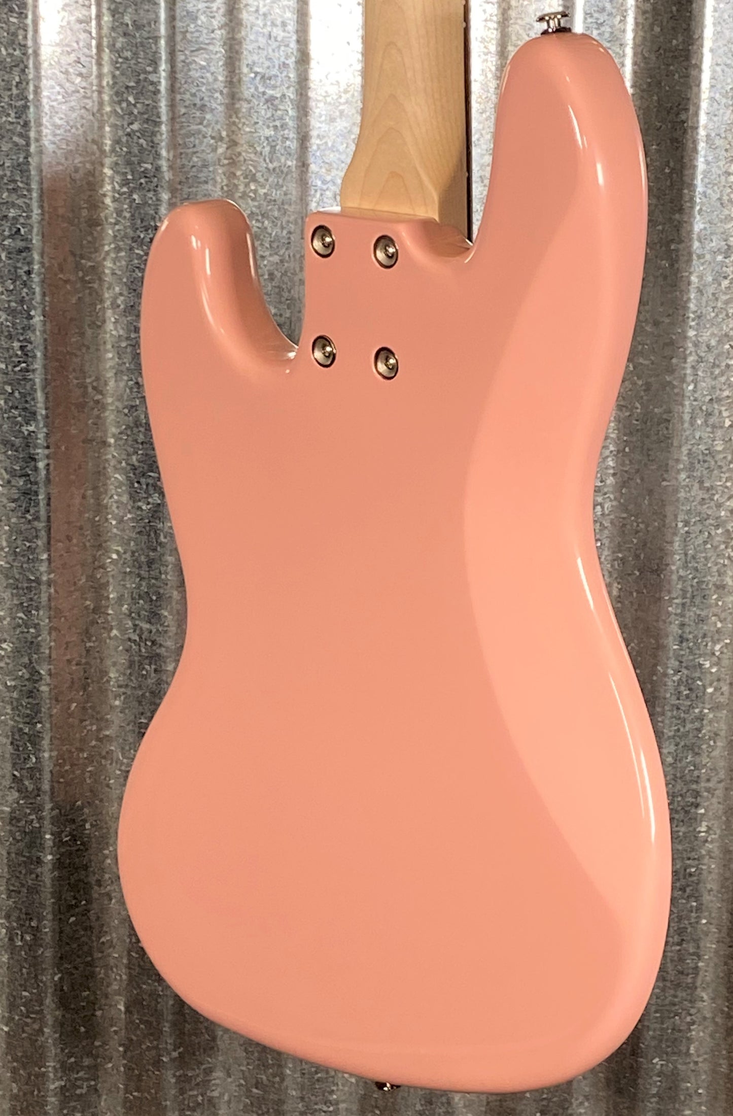 G&L USA JB 4 String Bass Shell Pink & Case #7114