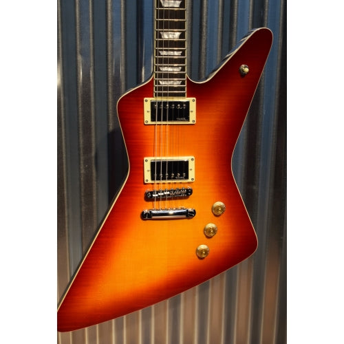 Hamer Guitars Standard Flame Top Cherry Sunburst Electric Guitar & Gig Bag #2288