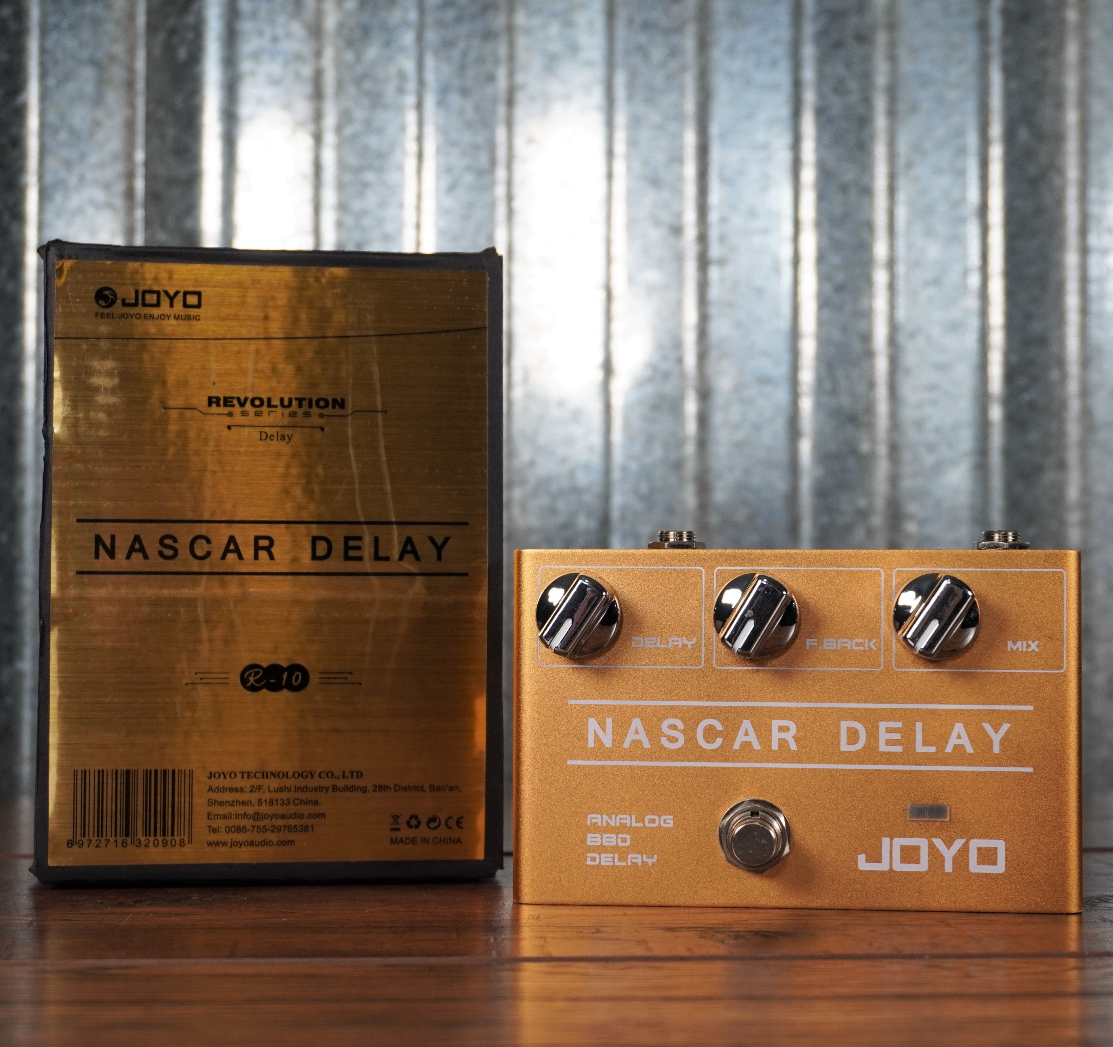 JOYO R-10 Nascar Delay Guitar Effect Pedal