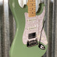 G&L USA 2022 Fullerton Deluxe Legacy HB Matcha Green Guitar & Bag #8084 Used
