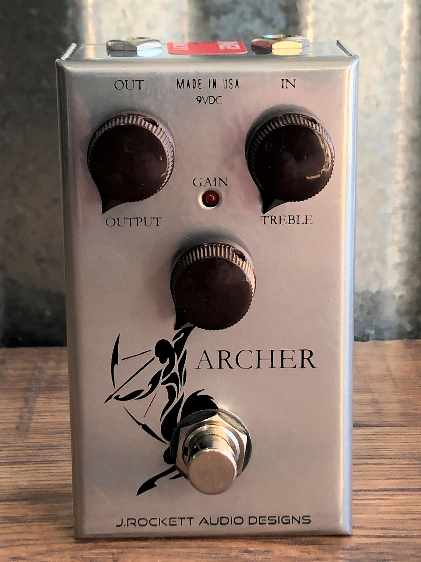 J. Rockett Audio Designs Archer Boost Overdrive Guitar Effect Pedal