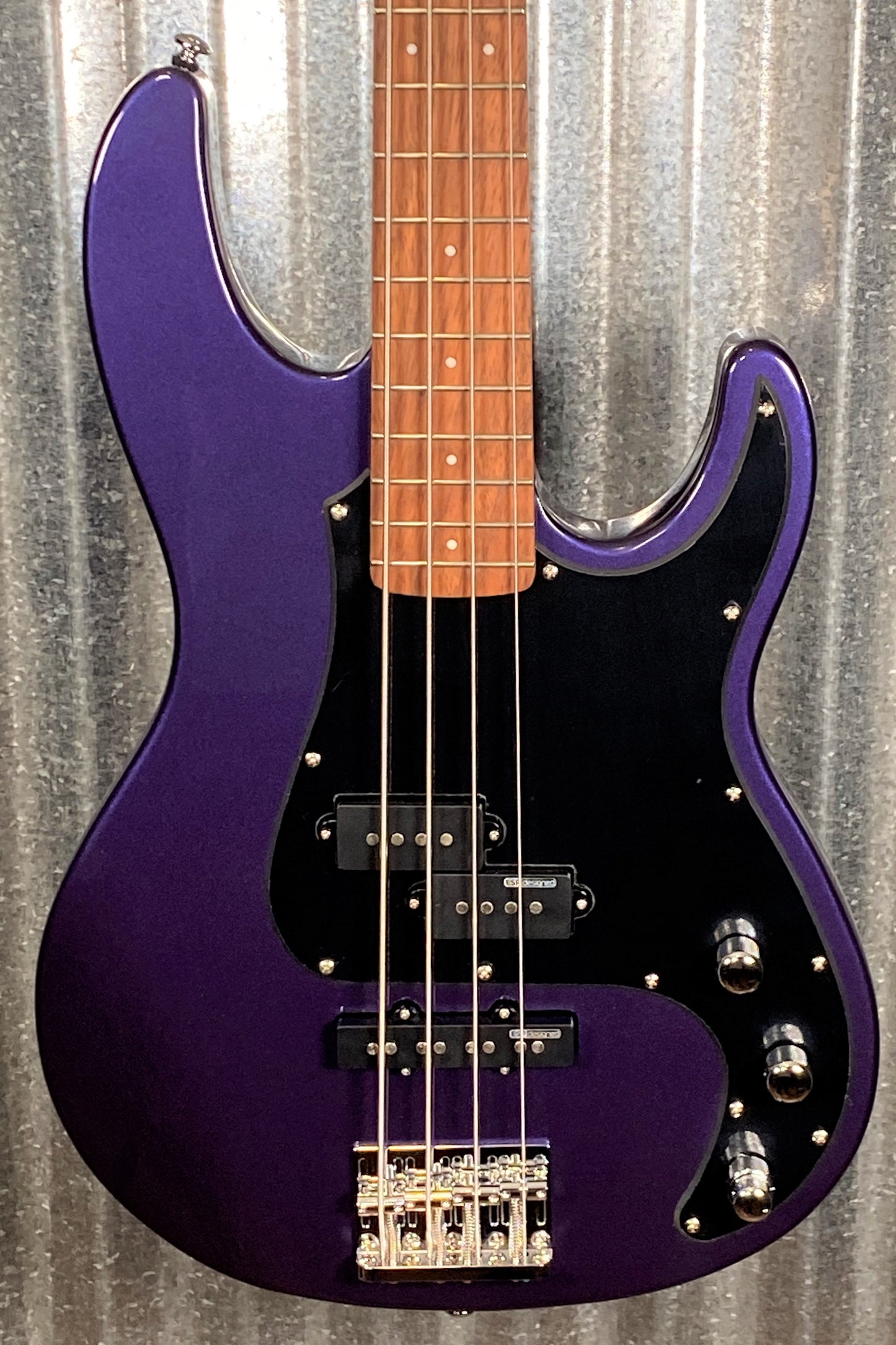 ESP LTD AP-204 4 String Bass PJ Dark Metallic Purple & Bag LAP204DMP #0843 Used