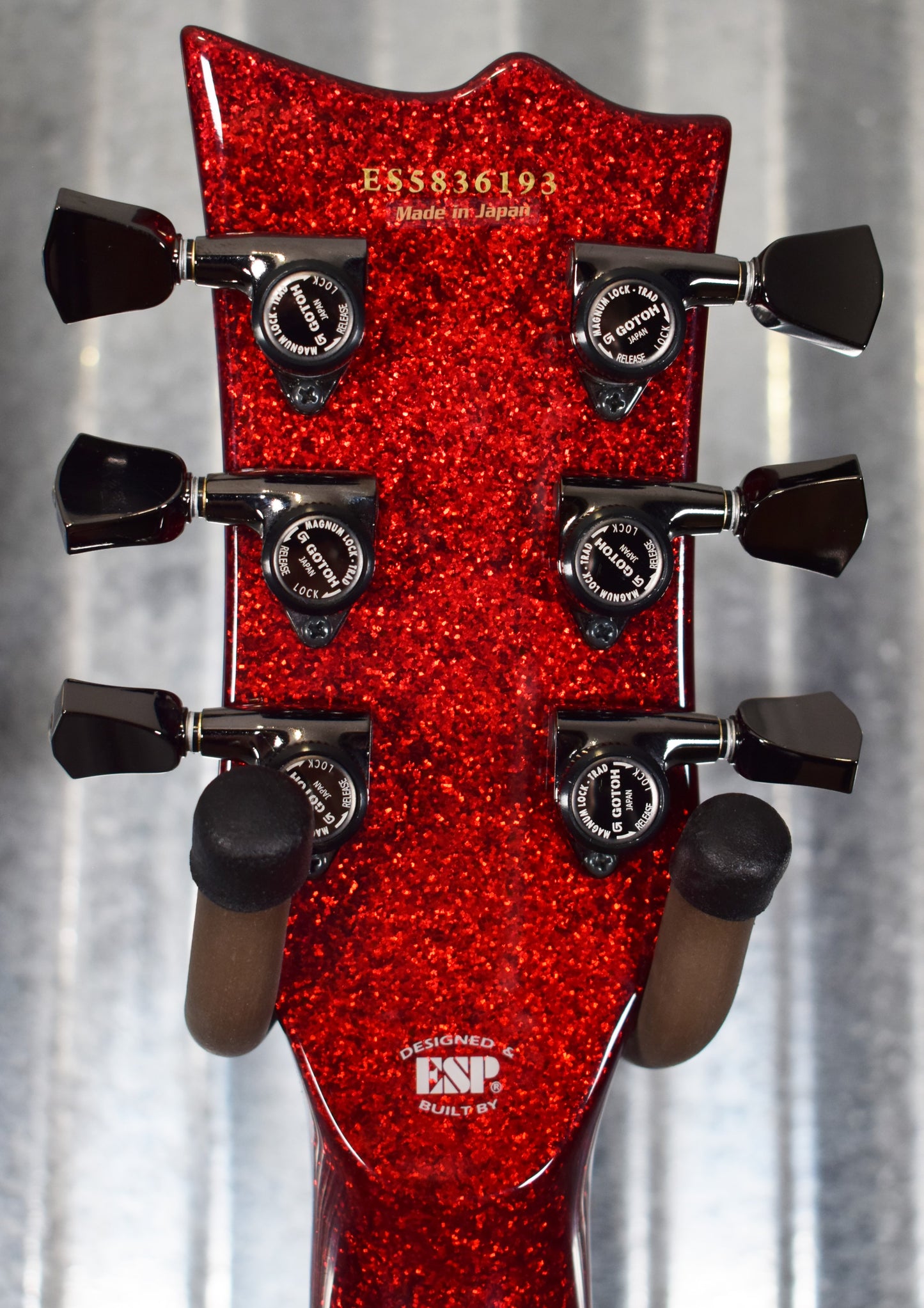 ESP E-II Eclipse DB Red Sparkle EMG Guitar & Case EIIECDBRSP Japan #ES5836193