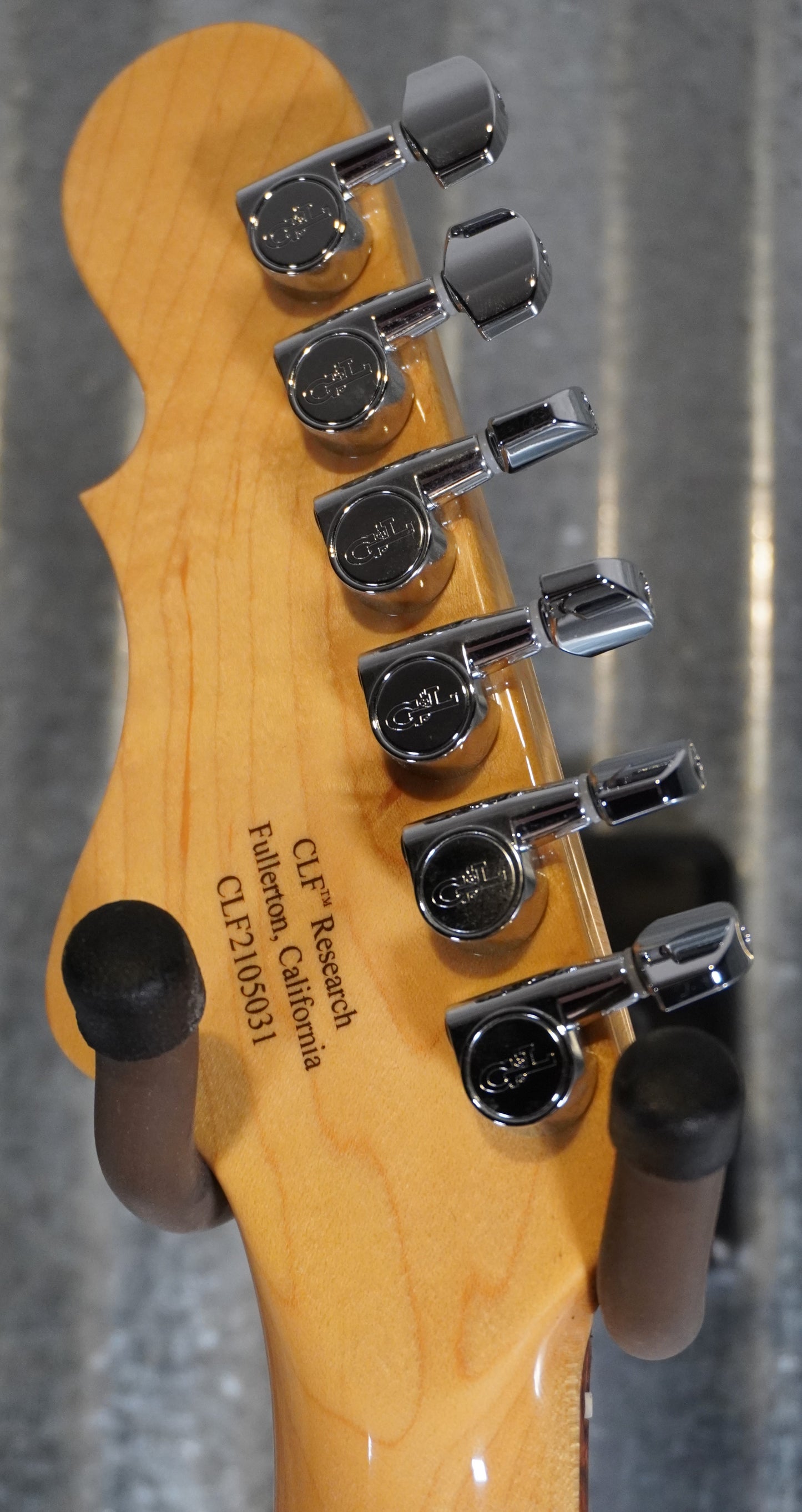 G&L USA CLF Doheny V12 Old School Tobacco Guitar & Case #5031