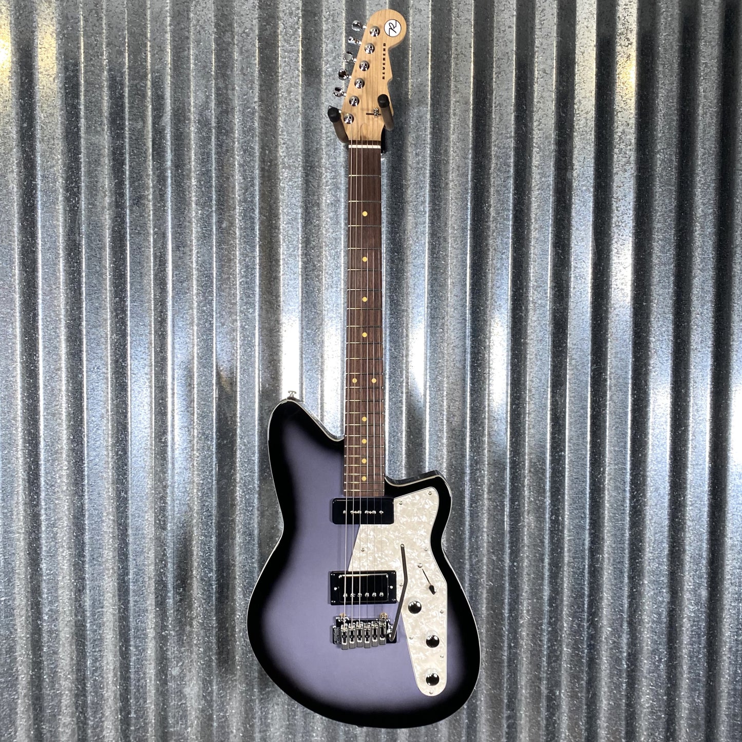 Reverend Double Agent W Periwinkle Burst Guitar #58774-2 B Stock