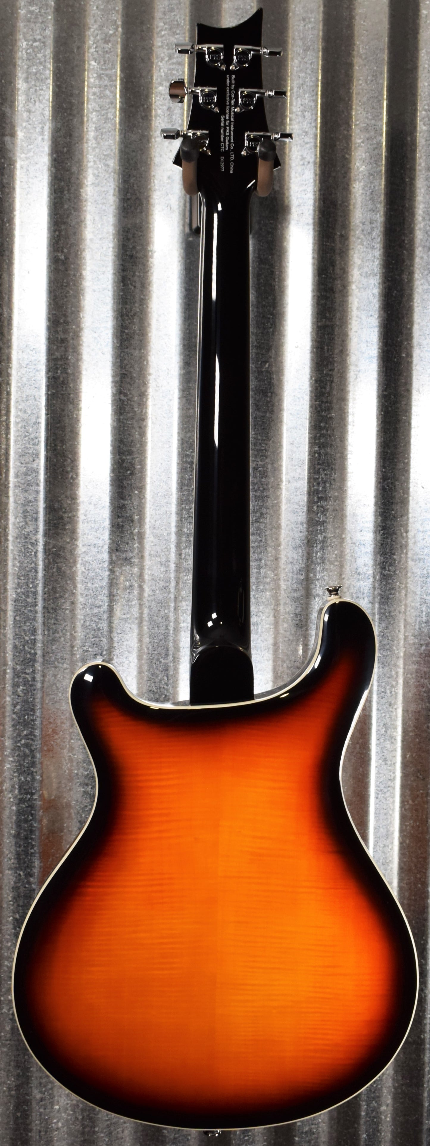 PRS Paul Reed Smith SE Hollowbody II Tricolor Sunburst Guitar & Case #2977