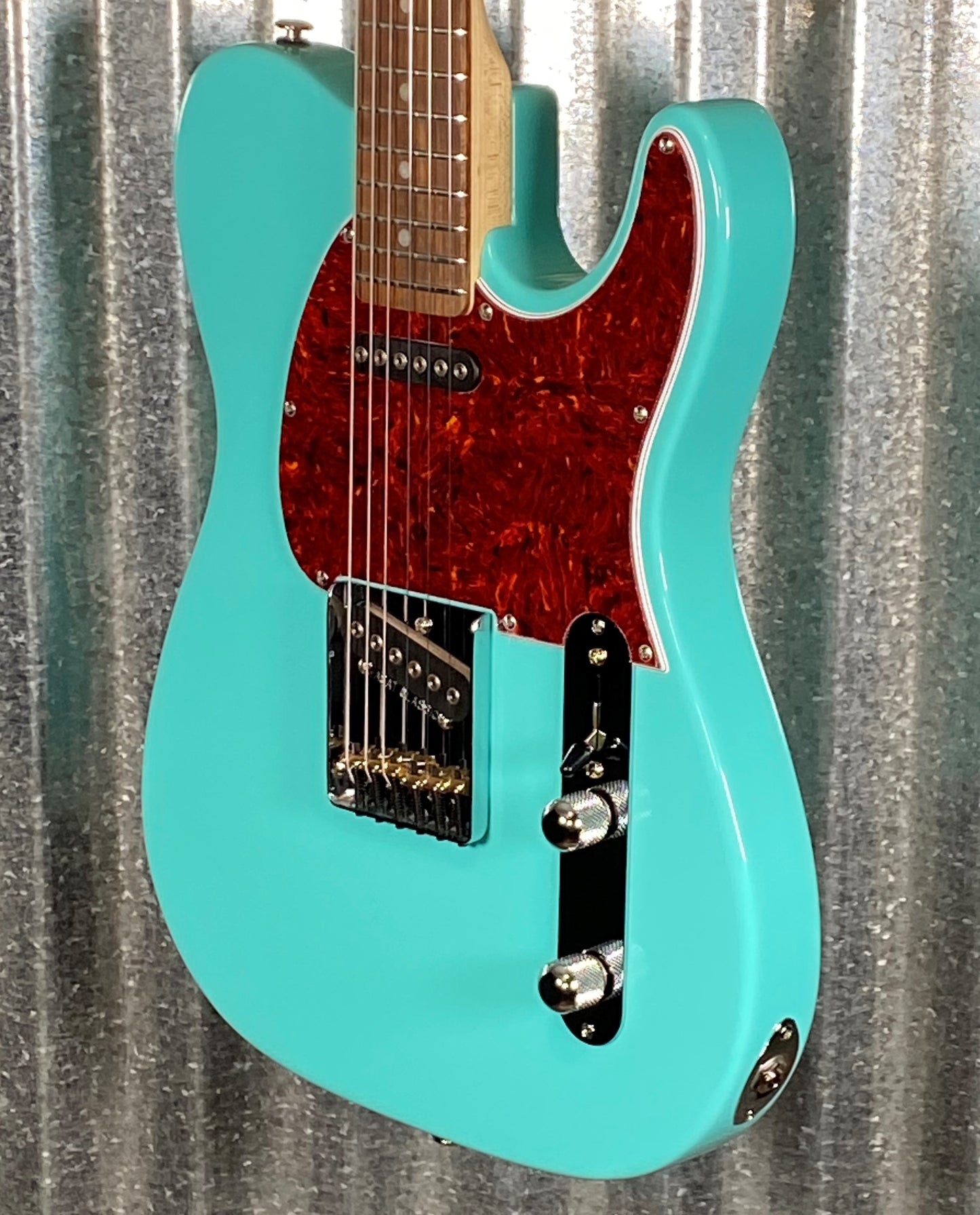 G&L USA 2023 Custom ASAT Classic Turquoise Guitar & Bag #1127 Used