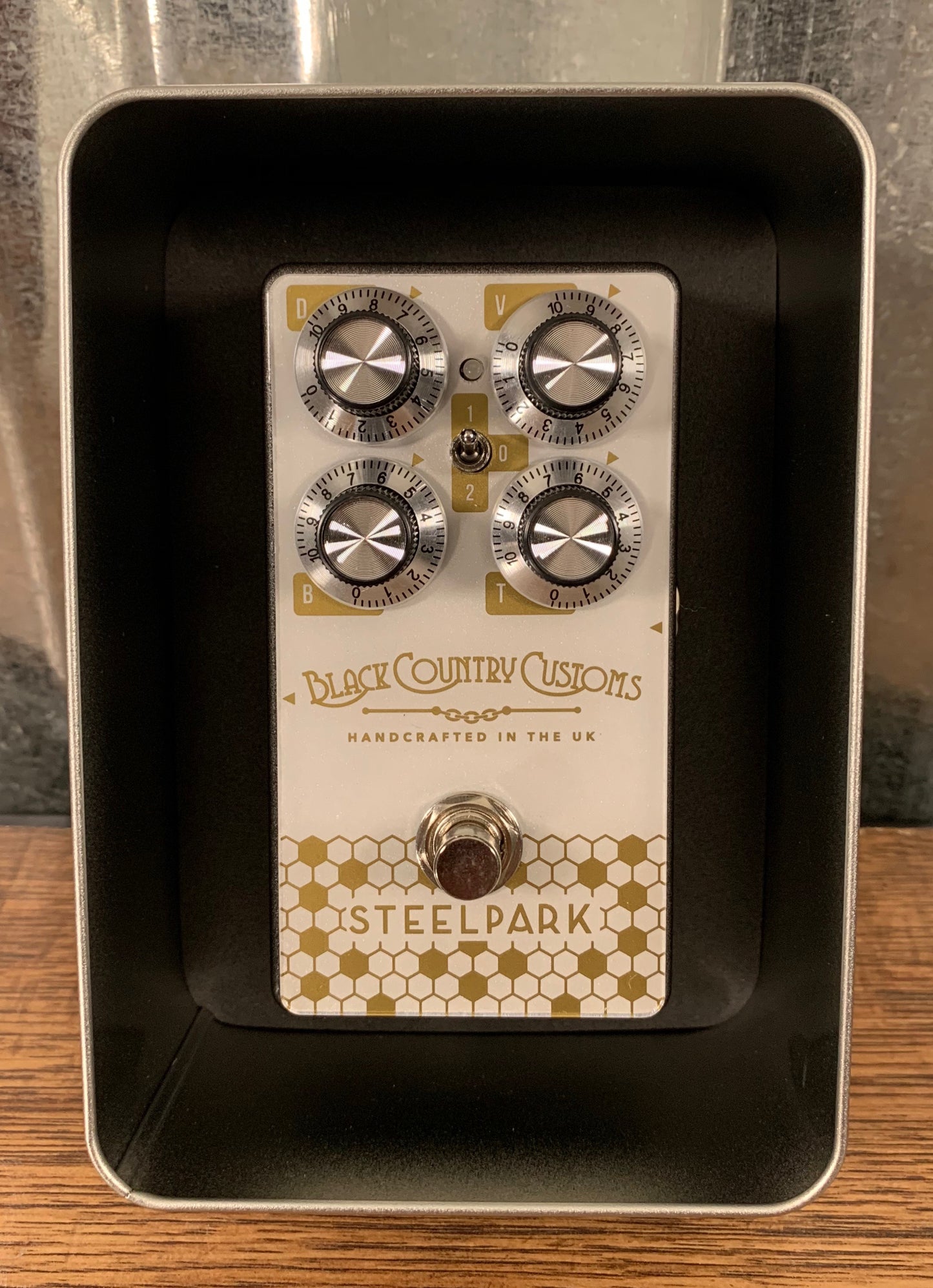 Laney Black Country Customs Steelpark Boost Guitar Effect Pedal BCC-Steel Park