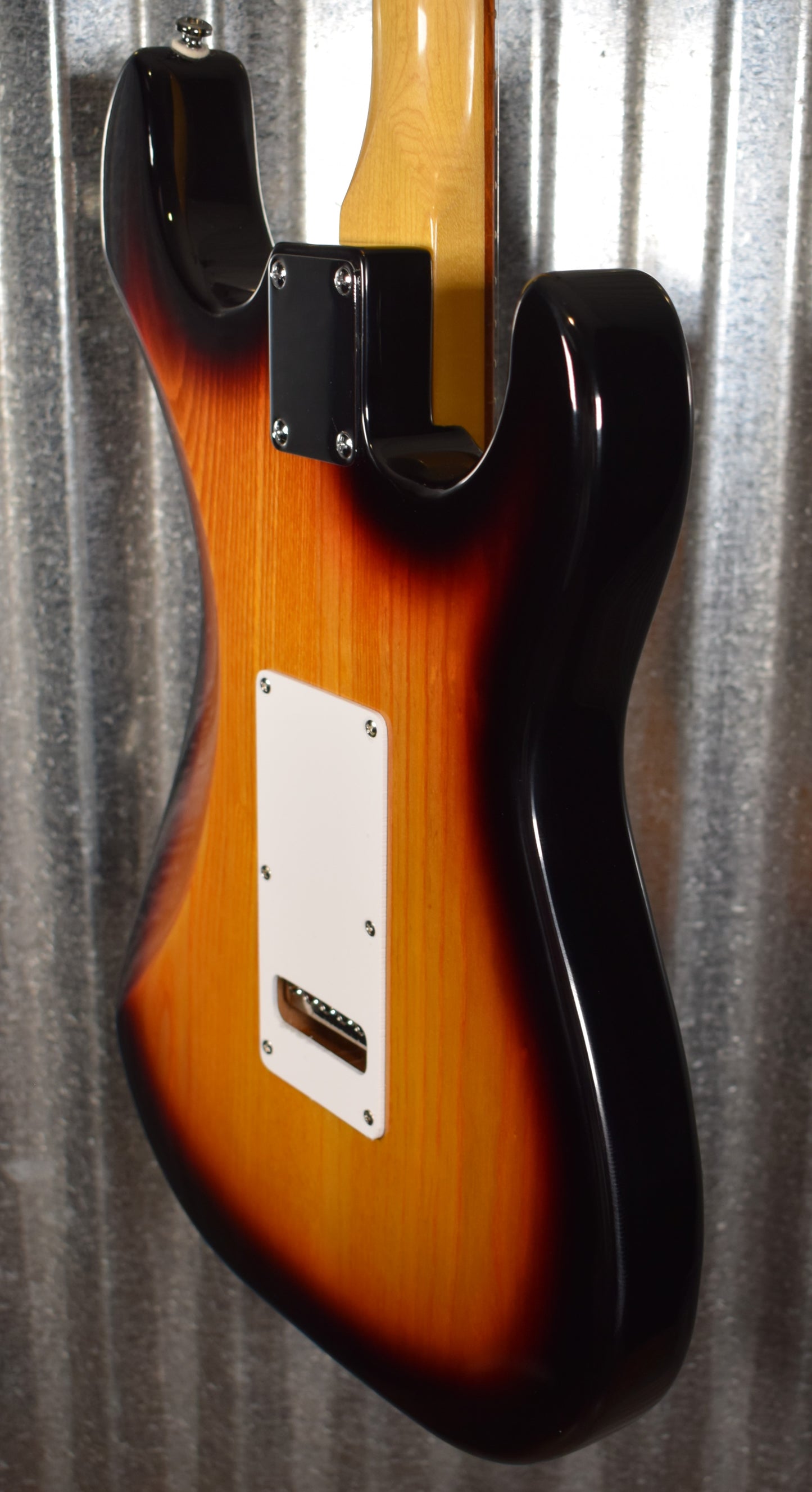 G&L Tribute Legacy 3 Tone Sunburst Left Hand Guitar #4051 Used