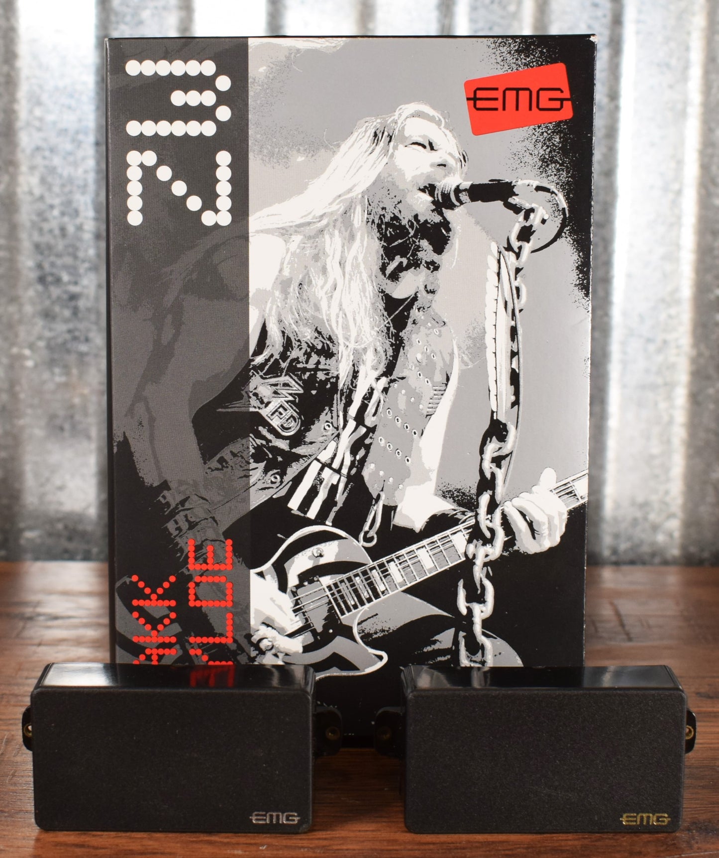 EMG Zakk Wylde ZW 81+85 Active Guitar Humbucker Pickup Set Used
