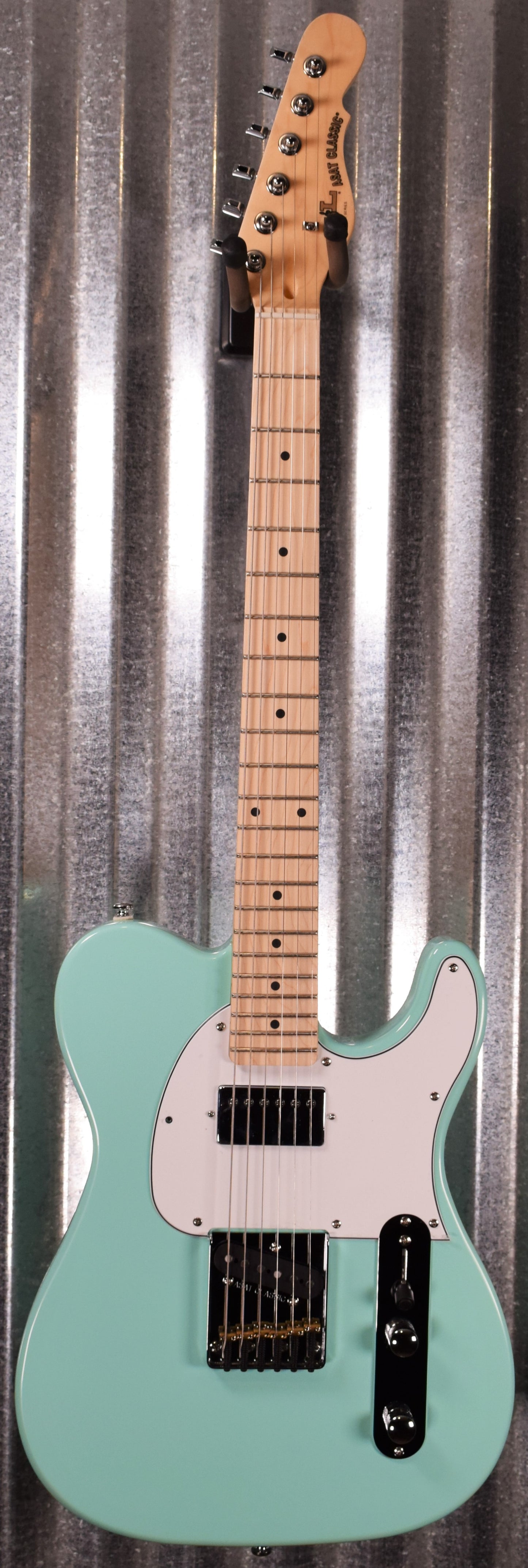 G&L Tribute ASAT Classic Bluesboy Seafoam Green Guitar Demo #0168