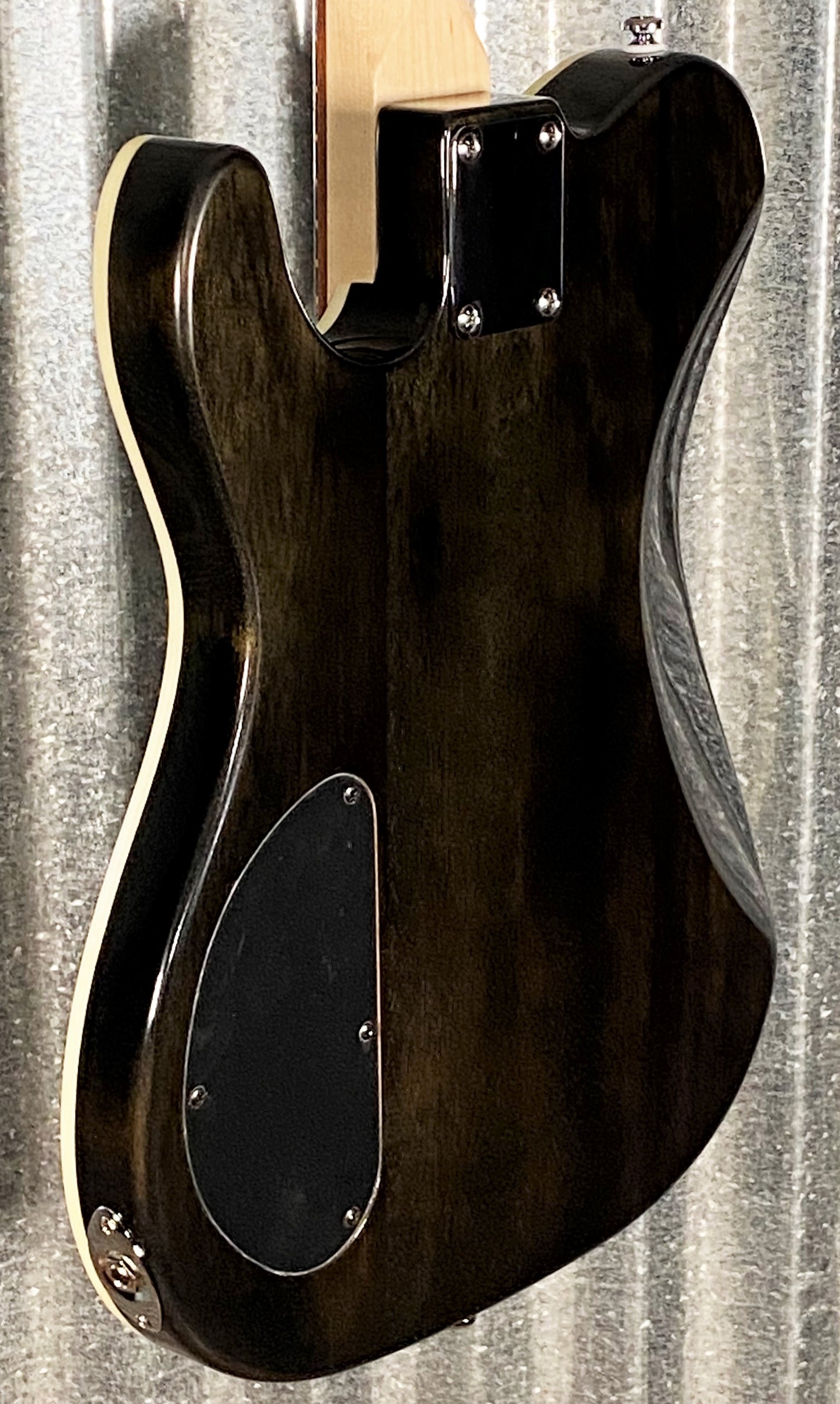 G&L Tribute ASAT Deluxe Trans Black Guitar #2617 Used