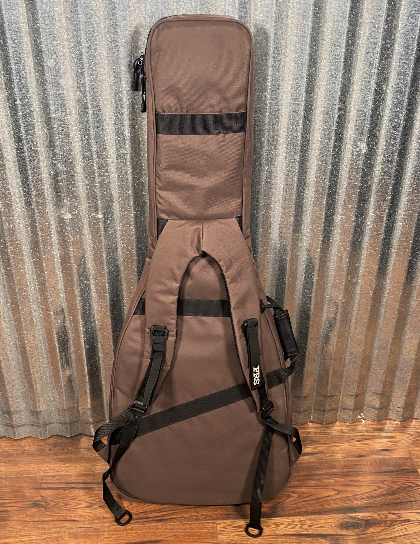 PRS Paul Reed Smith SE Logo Brown Nylon Standard Electric Guitar Gig Bag Used