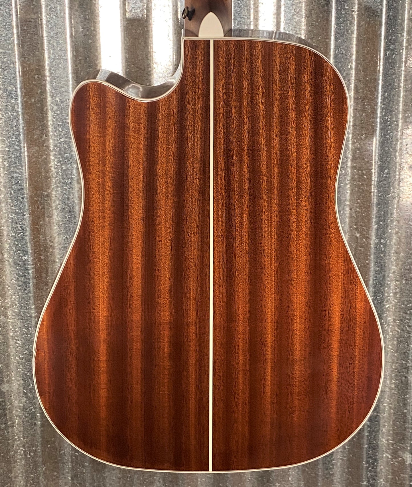 D'Angelico Premier Bowery Dreadnought CE Vintage Natural Acoustic Electric Guitar #6823