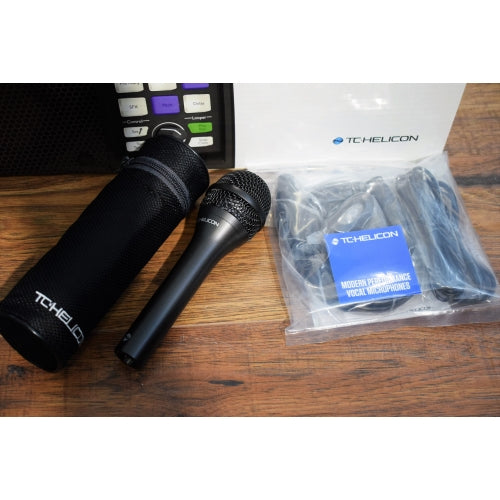 TC Helicon SingThing 150 Watt Personal Voice & Guitar PA Monitor with Effects, Looper & Mic