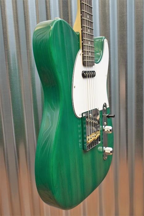 G&L Guitars USA ASAT Classic Clear Forest Green Electric Guitar & Case 2016 #7413