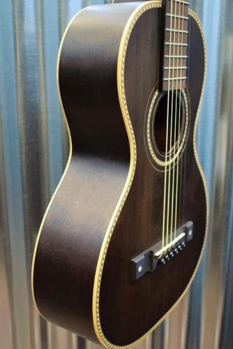 Vintage Viator VTR800PB-USB Paul Brett Travel Acoustic Electric Guitar & Bag #33