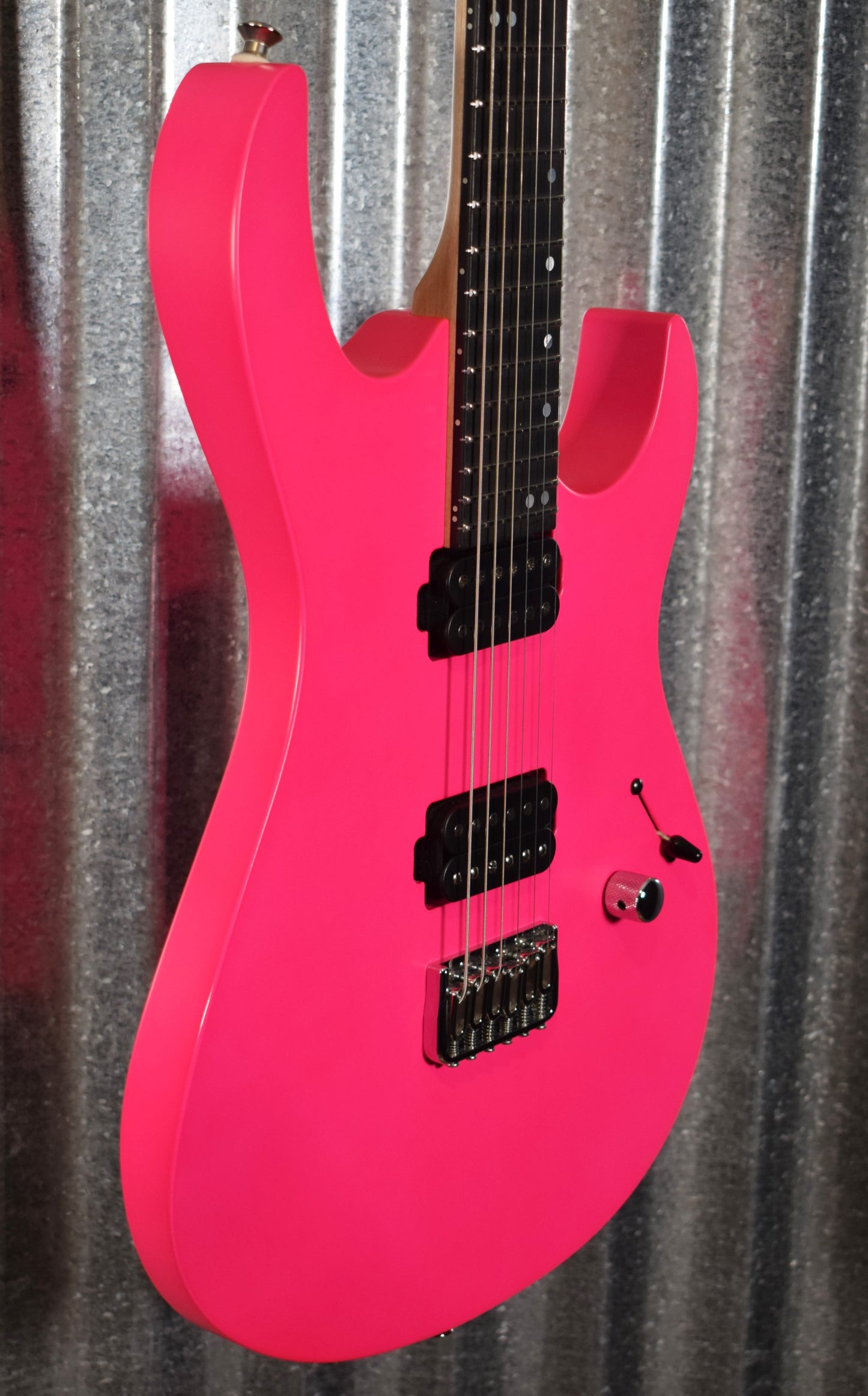 Kiesel Guitars A6H Aries 6 Hot Pink Guitar & Bag #5335 Used