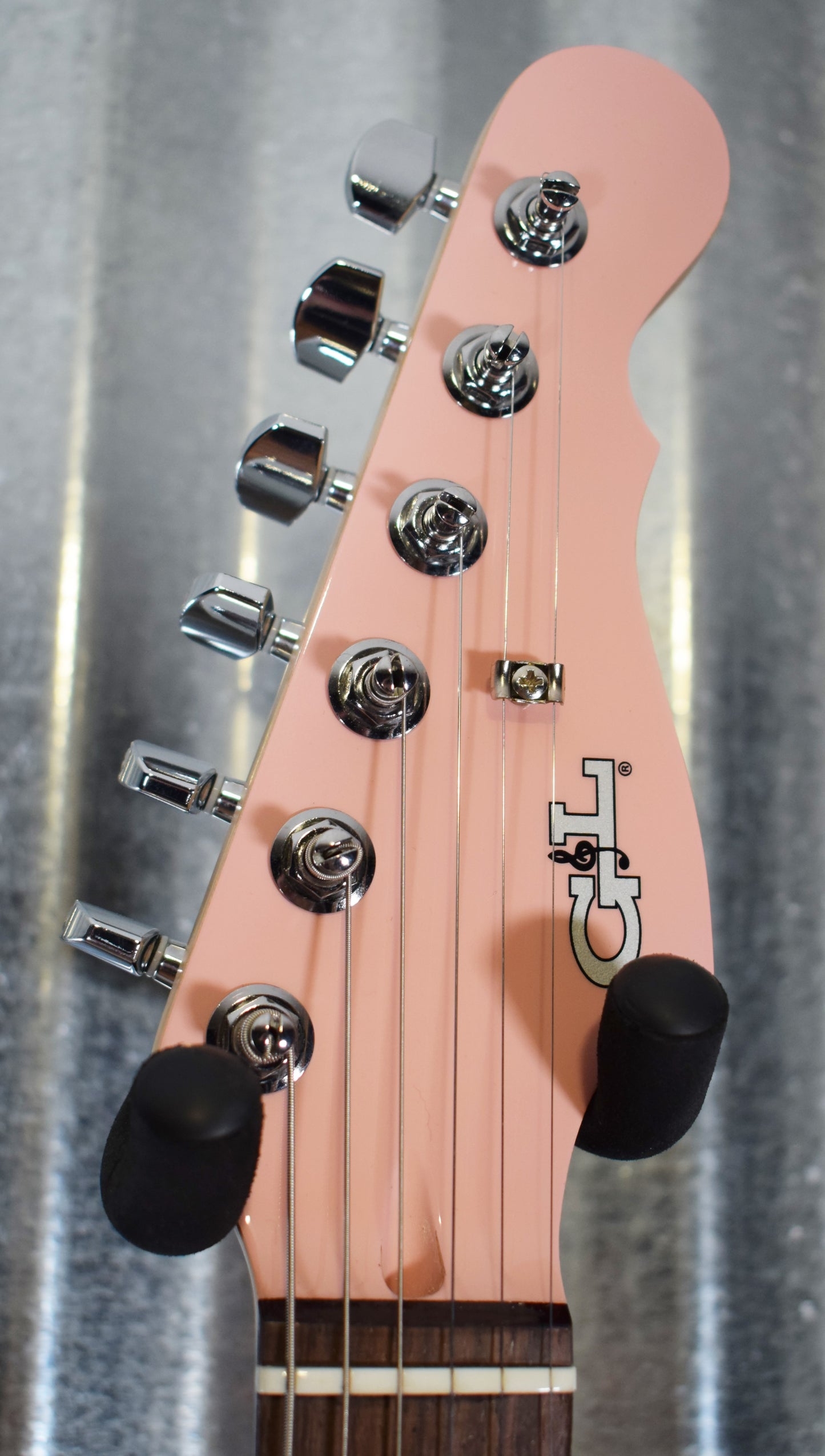 G&L USA Legacy HSS Shell Pink Guitar & Case #2007