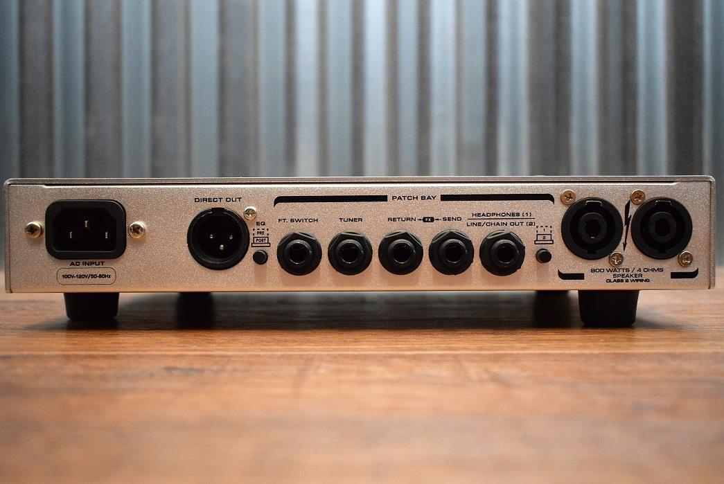 Gallien Krueger GK MB 800 Watt Ultralight Micro Bass Amp Head MB800