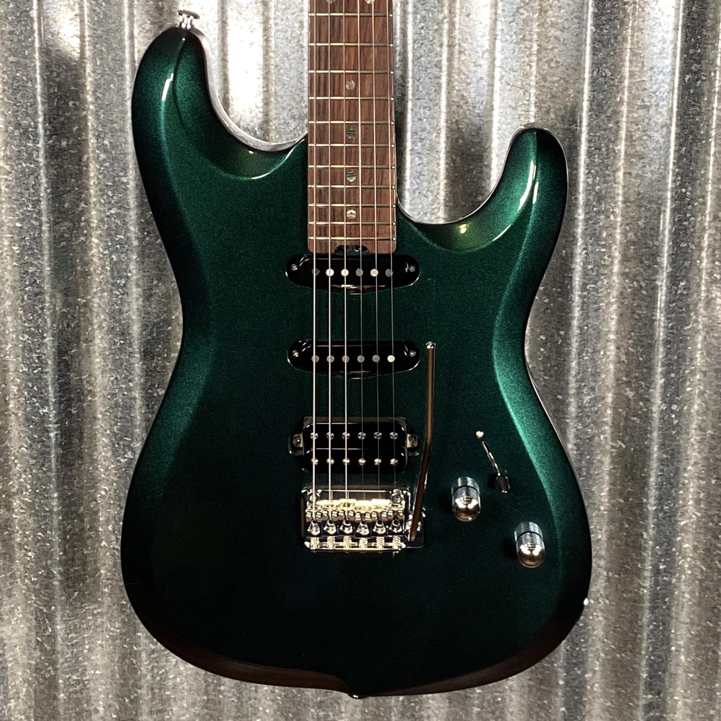 Musi Capricorn Fusion HSS Superstrat Chameleon Guitar #0053 Used
