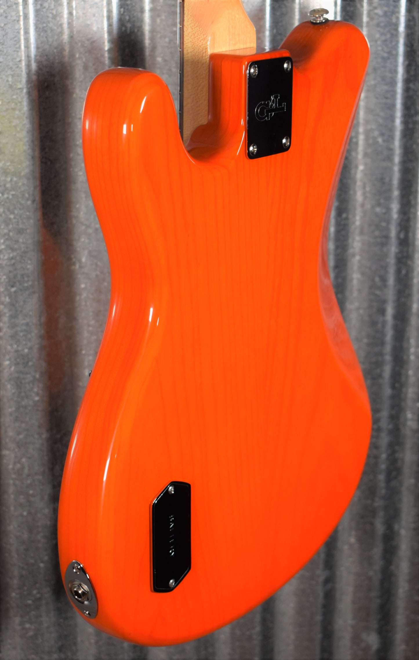 G&L USA CLF Espada Clear Orange Guitar & Case #6181