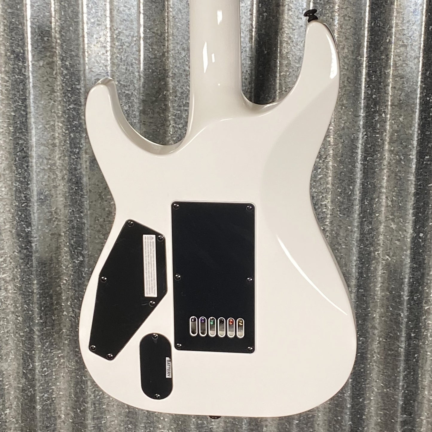 ESP LTD MH-1000 Evertune Snow White Guitar #1135 B Stock