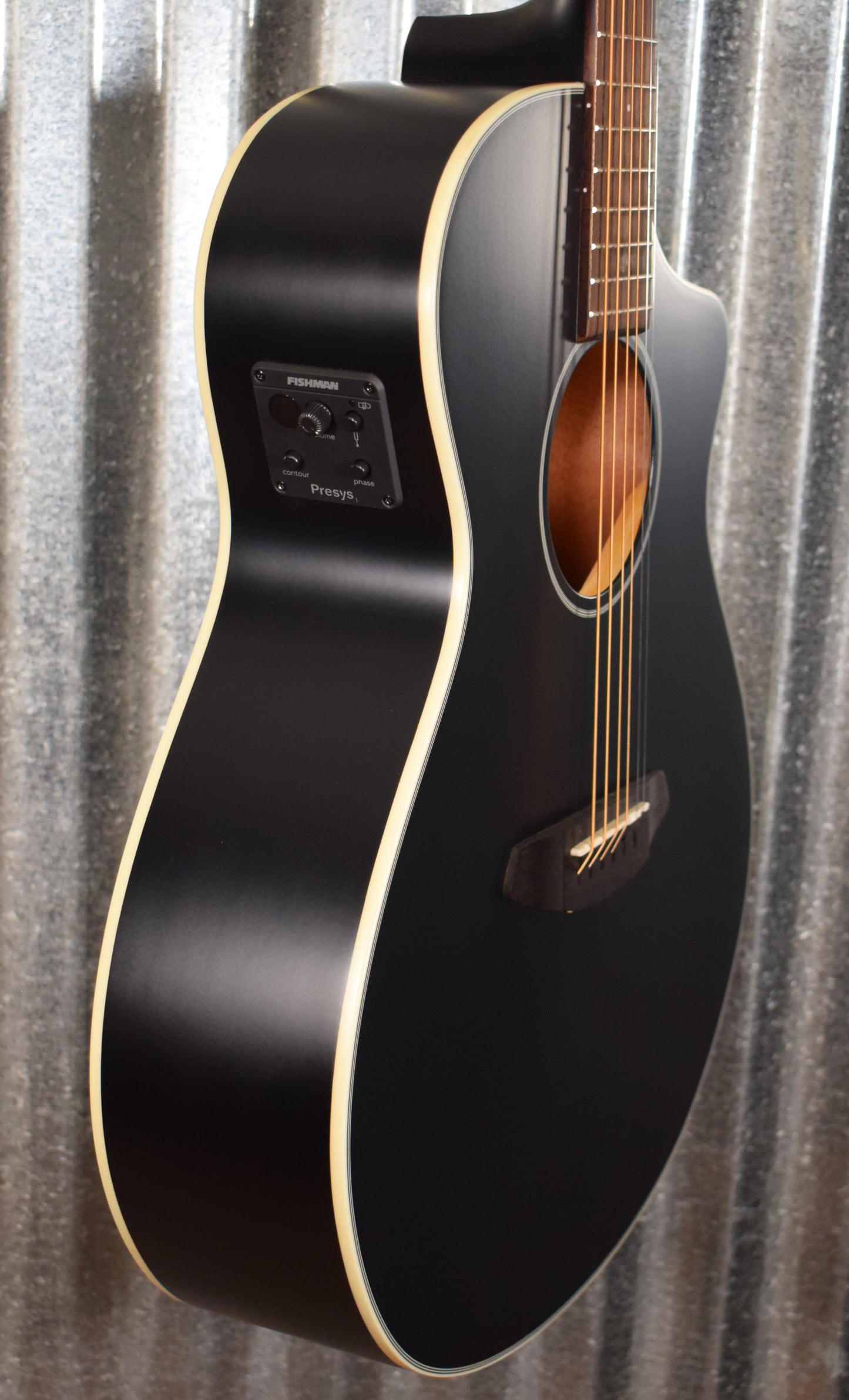 Breedlove Discovery Concert CE Satin Black Acoustic Electric Guitar Blem #7864