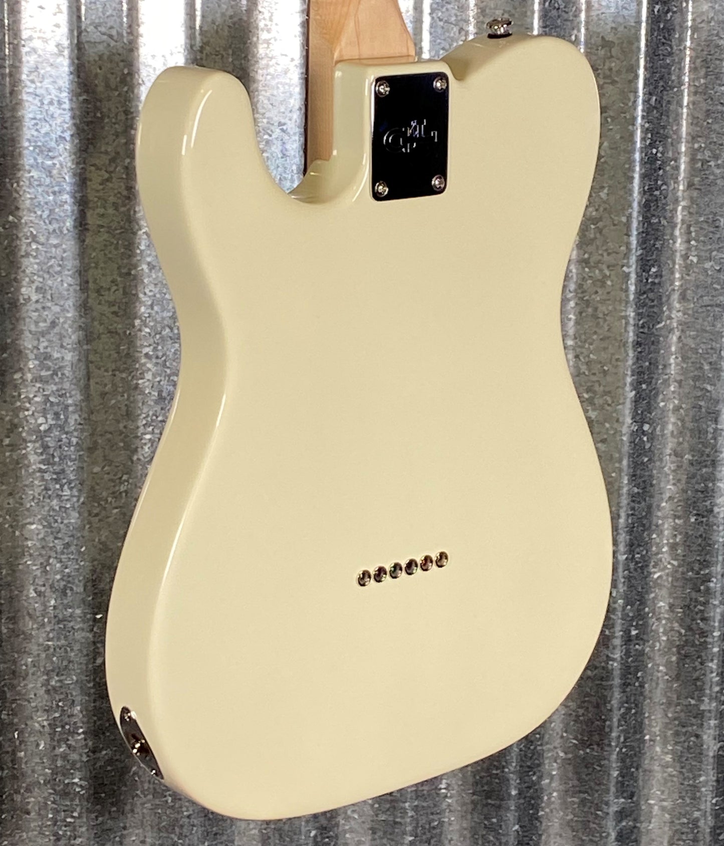 G&L USA 2023 Custom ASAT Classic Thinline Semi Hollow Vintage White Guitar & Bag #1012 Used
