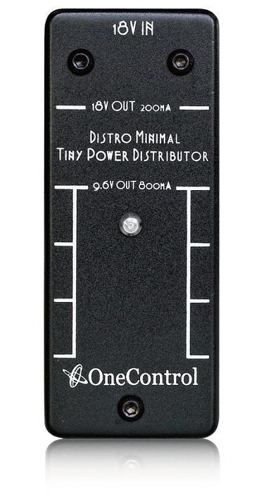 One Control Distro Minimal Black Pack Power Supply Distribution & Cables