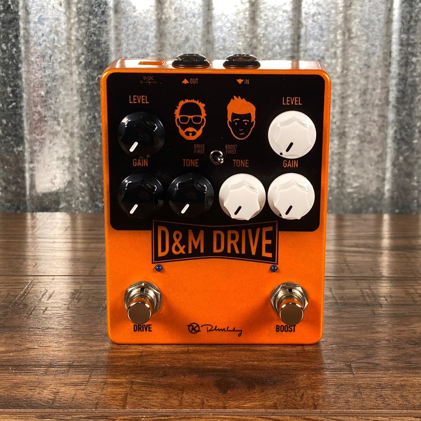 Keeley D&M Drive Overdrive Boost Guitar Effect Pedal Used