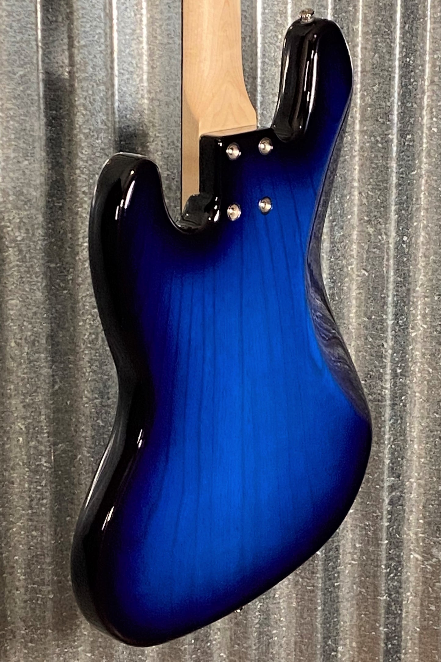 G&L USA JB-5 Blueburst 5 String Jazz Bass Rosewood Satin Neck & Case JB5 #1080