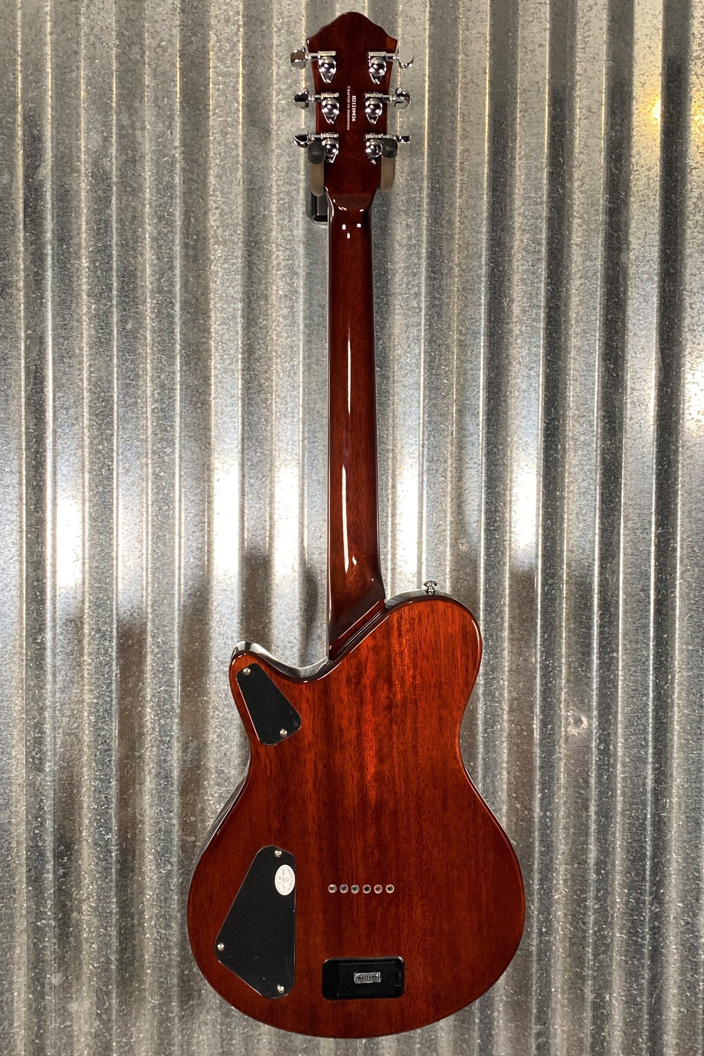 Michael Kelly MKHSSSBPYZ Hybrid Special Piezo Electric Guitar Spalted Maple Burst Blem #0026