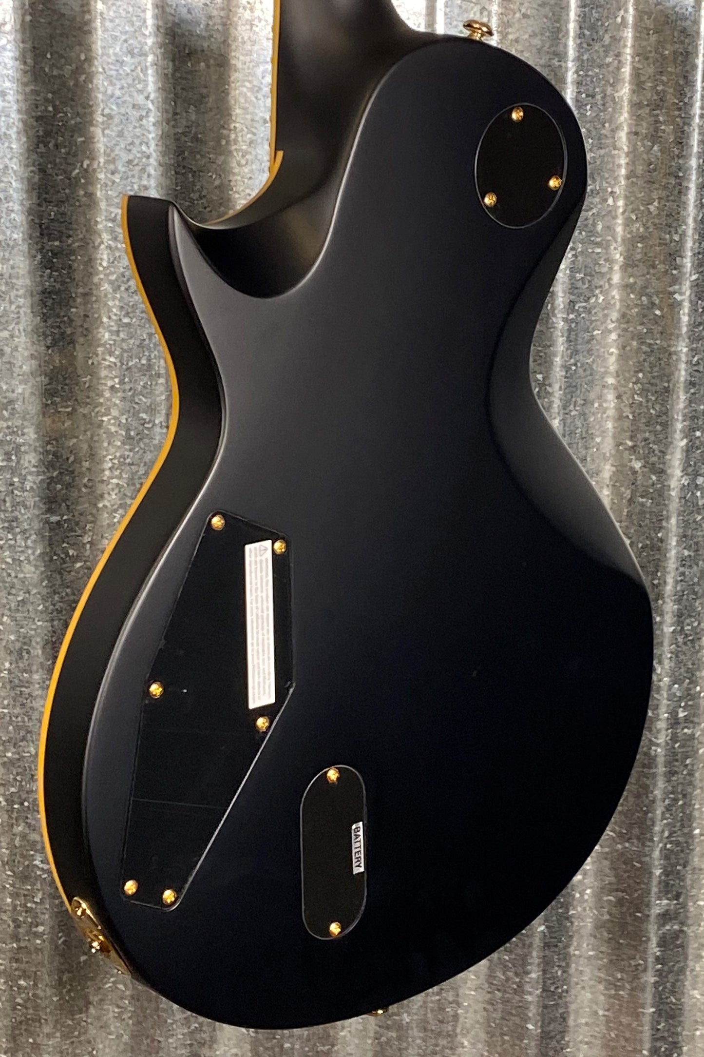ESP LTD EC-1000 Eclipse EMG Vintage Black Guitar LEC1000VB #0219 Used
