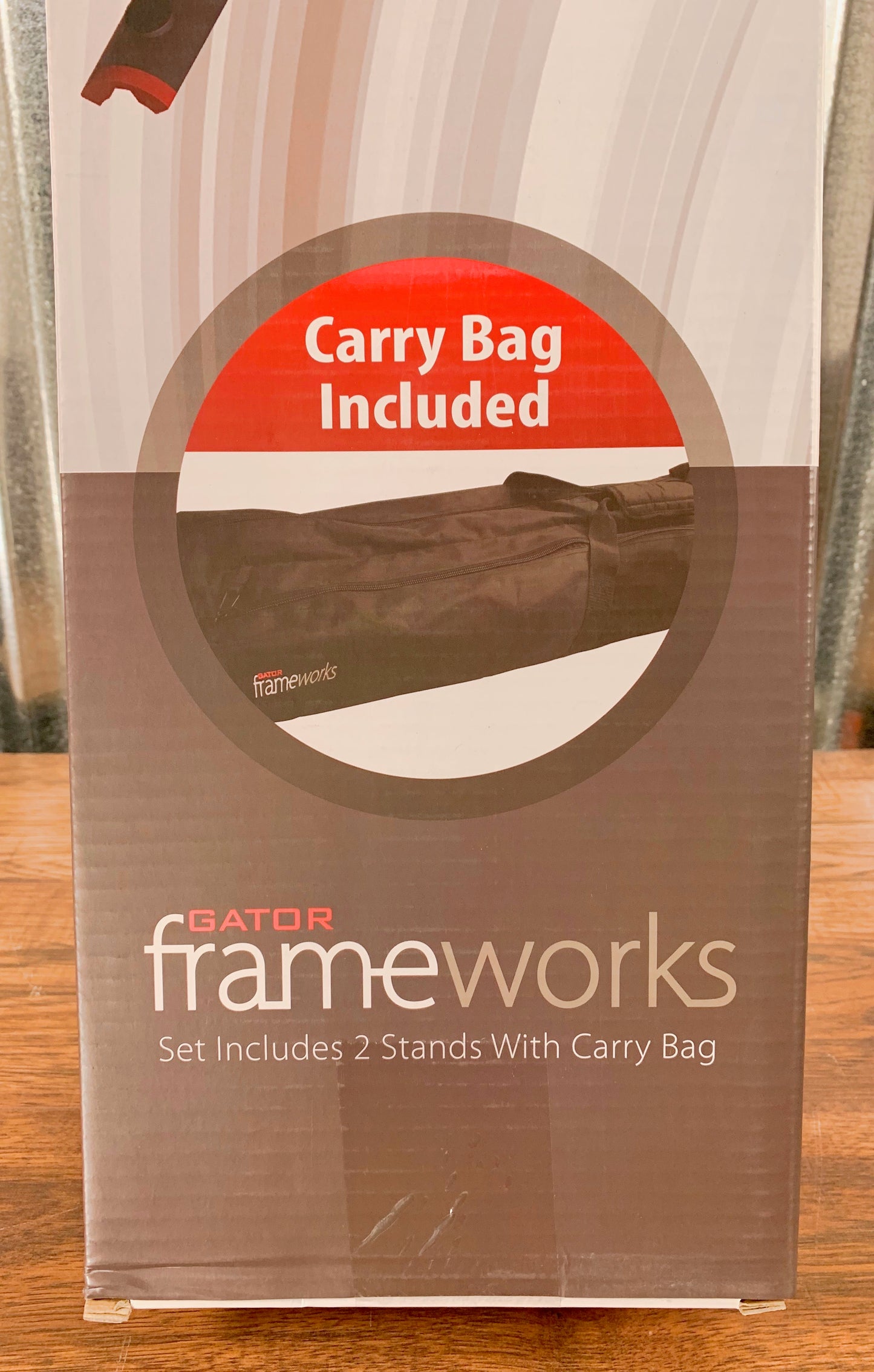 Gator Frameworks GFW-ID-SPKRSET ID Series Piston Driven Lift Speaker Stands & Bag