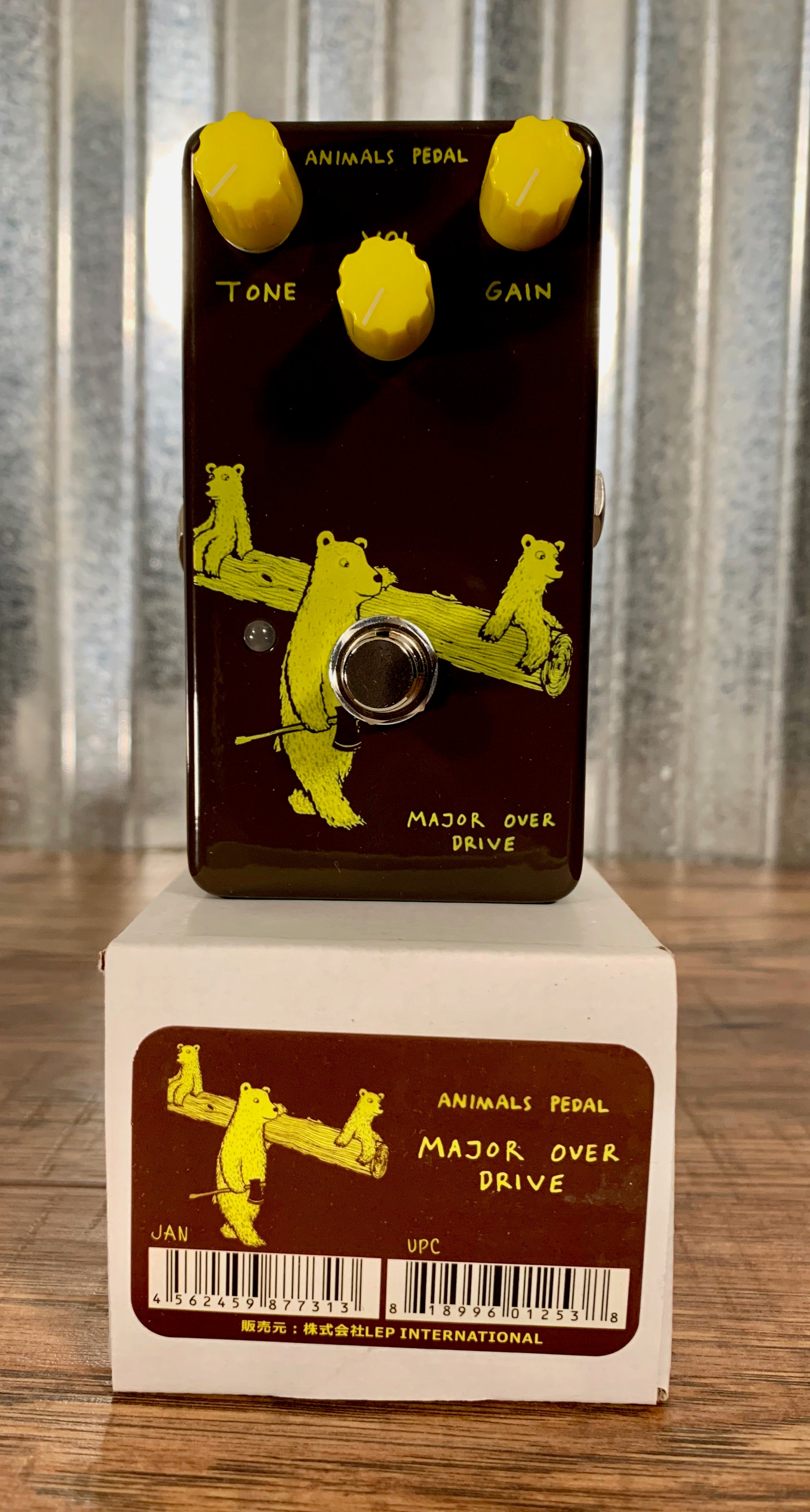 Animals Pedals Major Overdrive Guitar Effect Pedal Designed by Skreddy  Pedals