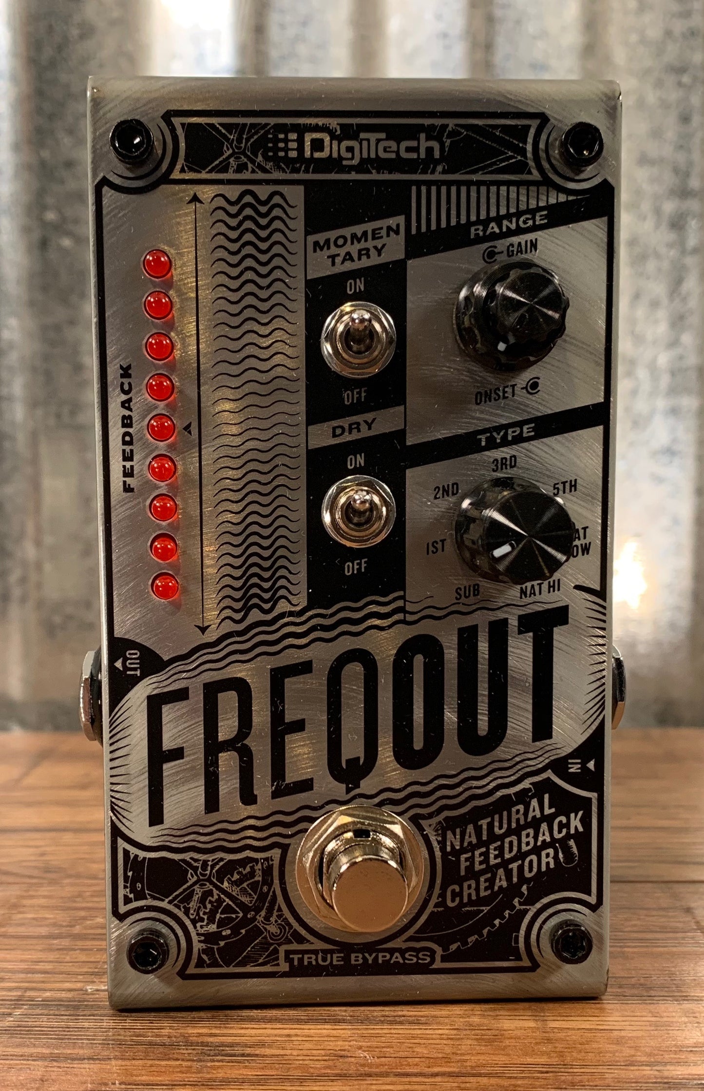 DigiTech FreqOut Frequency Dynamic Feedback Generator Guitar Effect Pedal Demo
